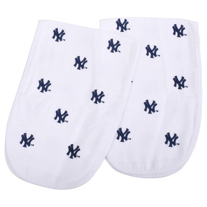 New York Yankees Burp Cloth for wholesale by Three Little Anchors