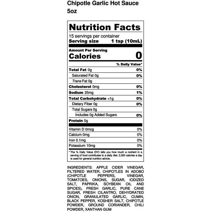 Ashlynn's Gourmet, Inc. - Wholesale Hot Sauce - Solomon's Punishment Chipotle Garlic Hot Sauce1