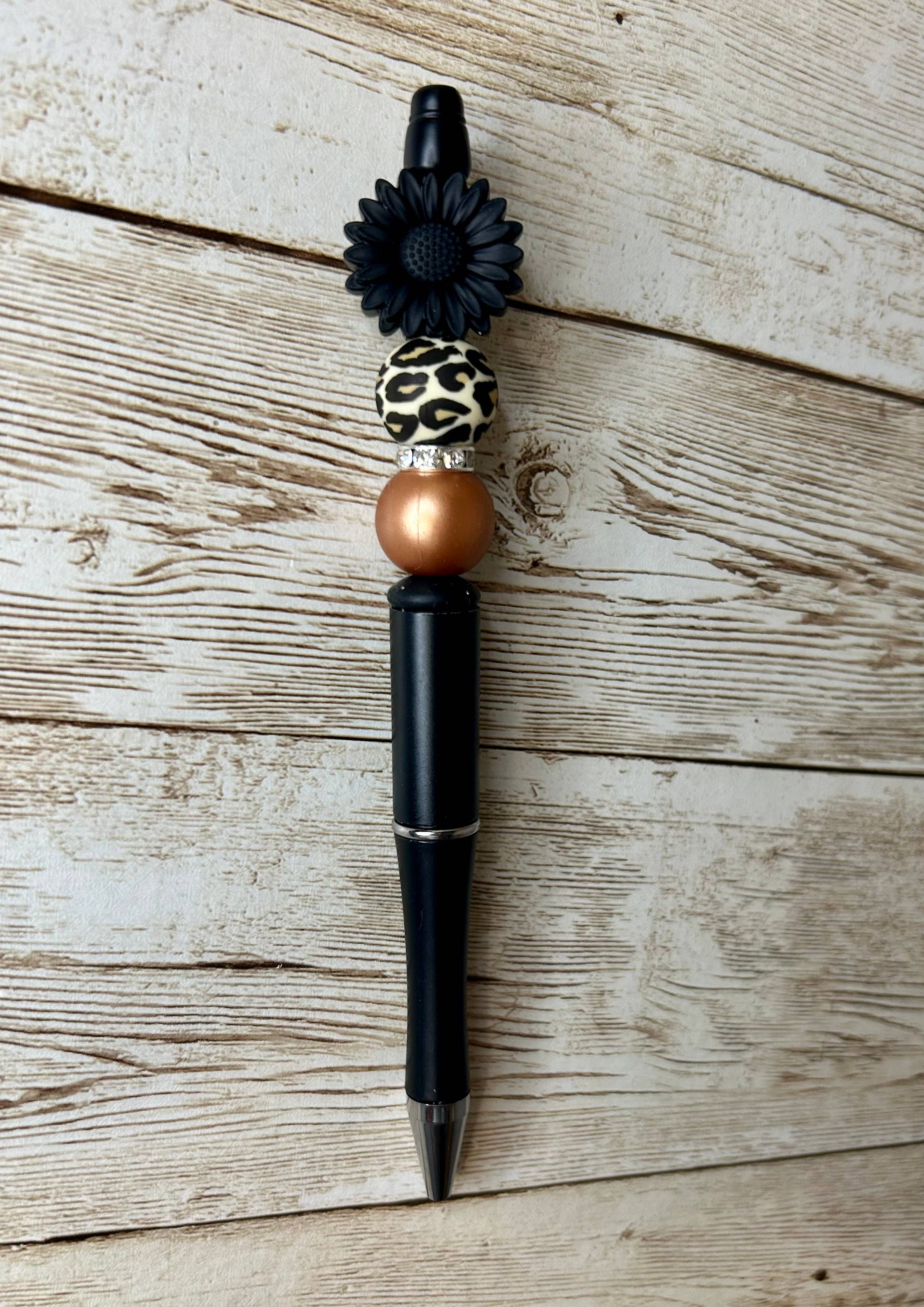 Wildthings & Wildflowers - Wholesale Pen - Black Cheetah Pen2