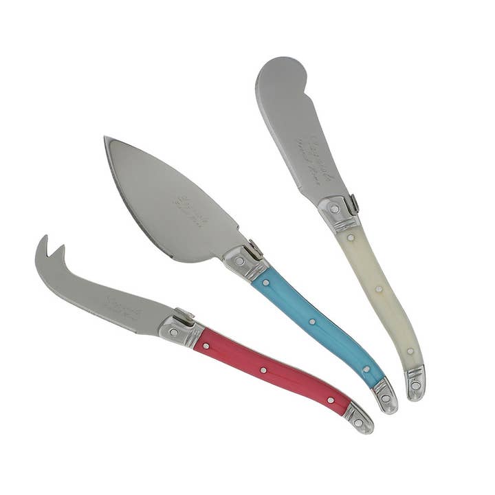French Home - Wholesale Cheese Spreader - Laguiole 3-Piece Cheese Knife Set