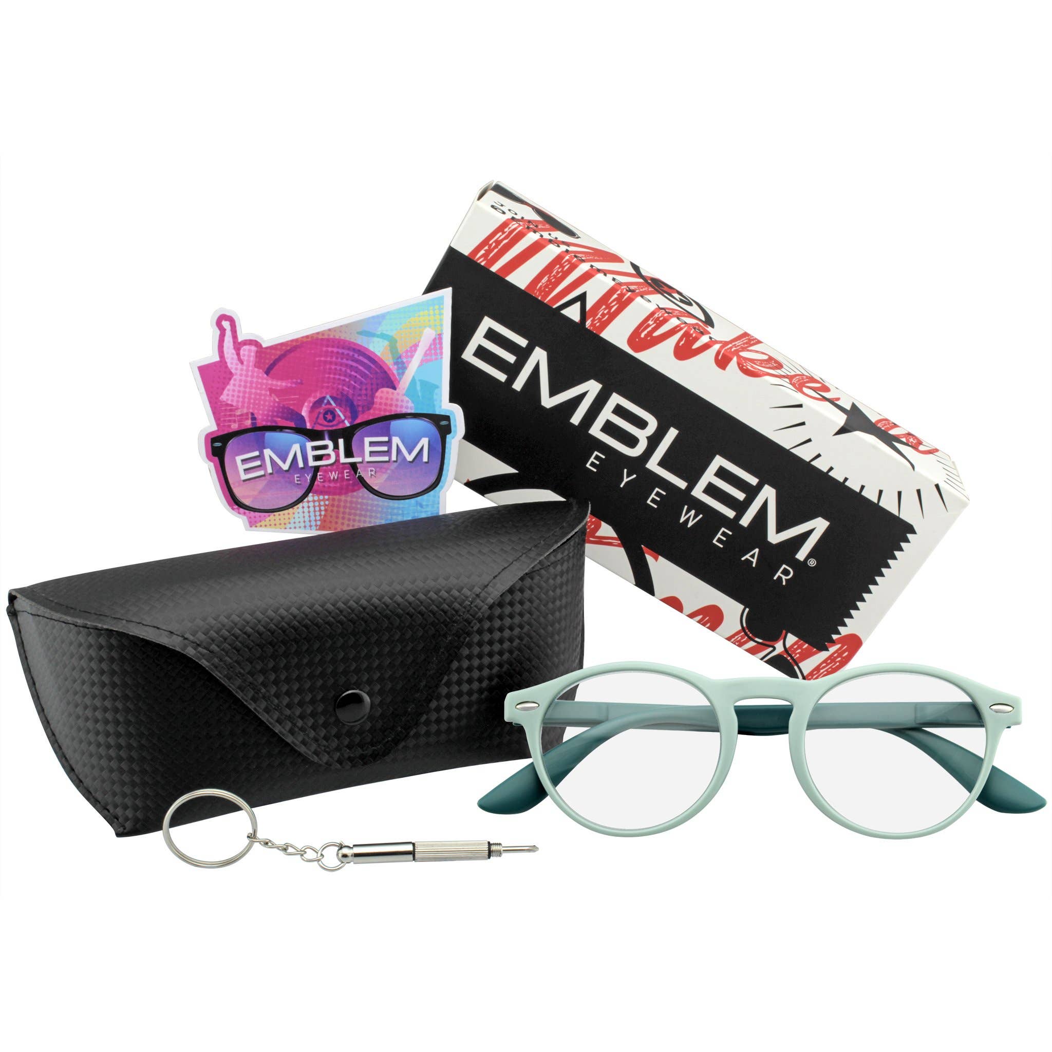 Emblem Eyewear – wholesale Glasögon - Unisex – läsglasögon Womens Mens Classic Retro Reader Round10