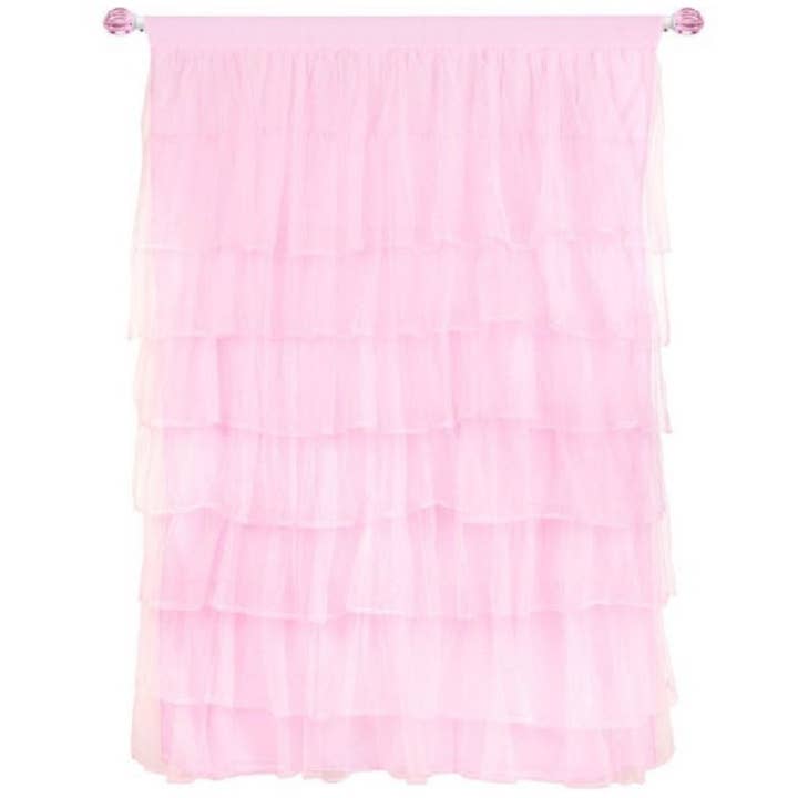 TADPOLES CURTAINS - MULTI-LAYER CURTAIN PANEL PINK for wholesale by Jam'n Products