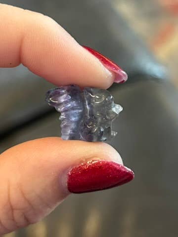 Micro Fluoriet Kristal Gravures voor wholesale door Atomic Alchemy