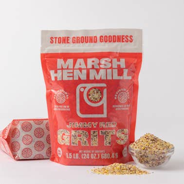 Marsh Hen Mill - Wholesale Grits - Jimmy Red Grits 12 Pack Case