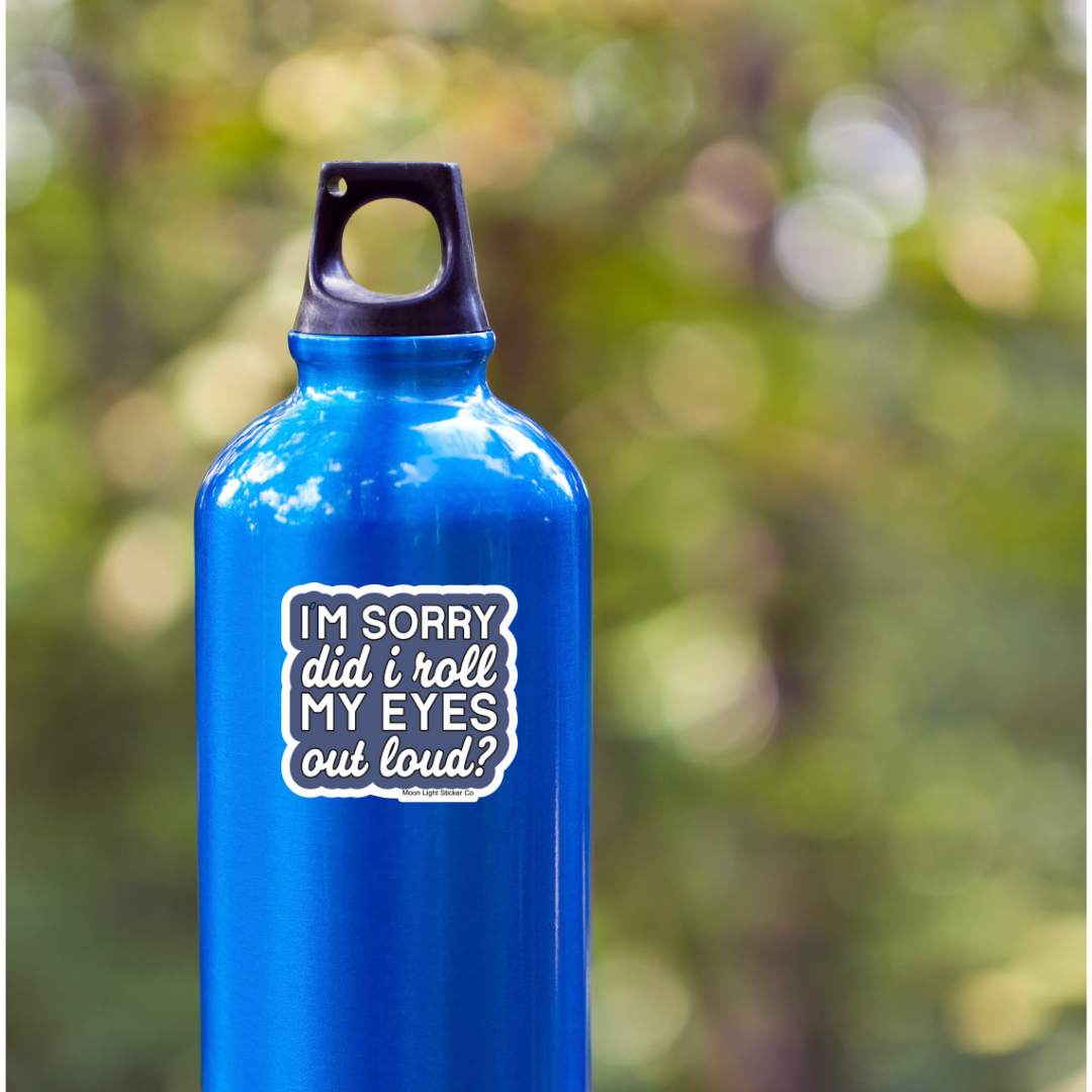 Moon Light Sticker Co - Vente Autocollant - Autocollant Eye Roll2