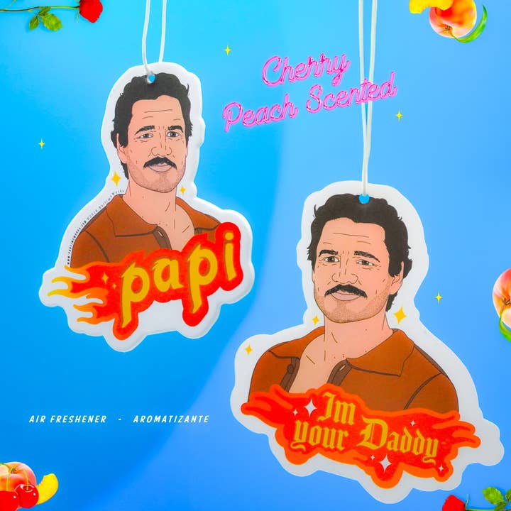 PARTIMEWORKS – Engroshandel Luftfrisker – Pedro Pascal (Kirsebærfersken Duft) Luftfrisker 2-sidet7