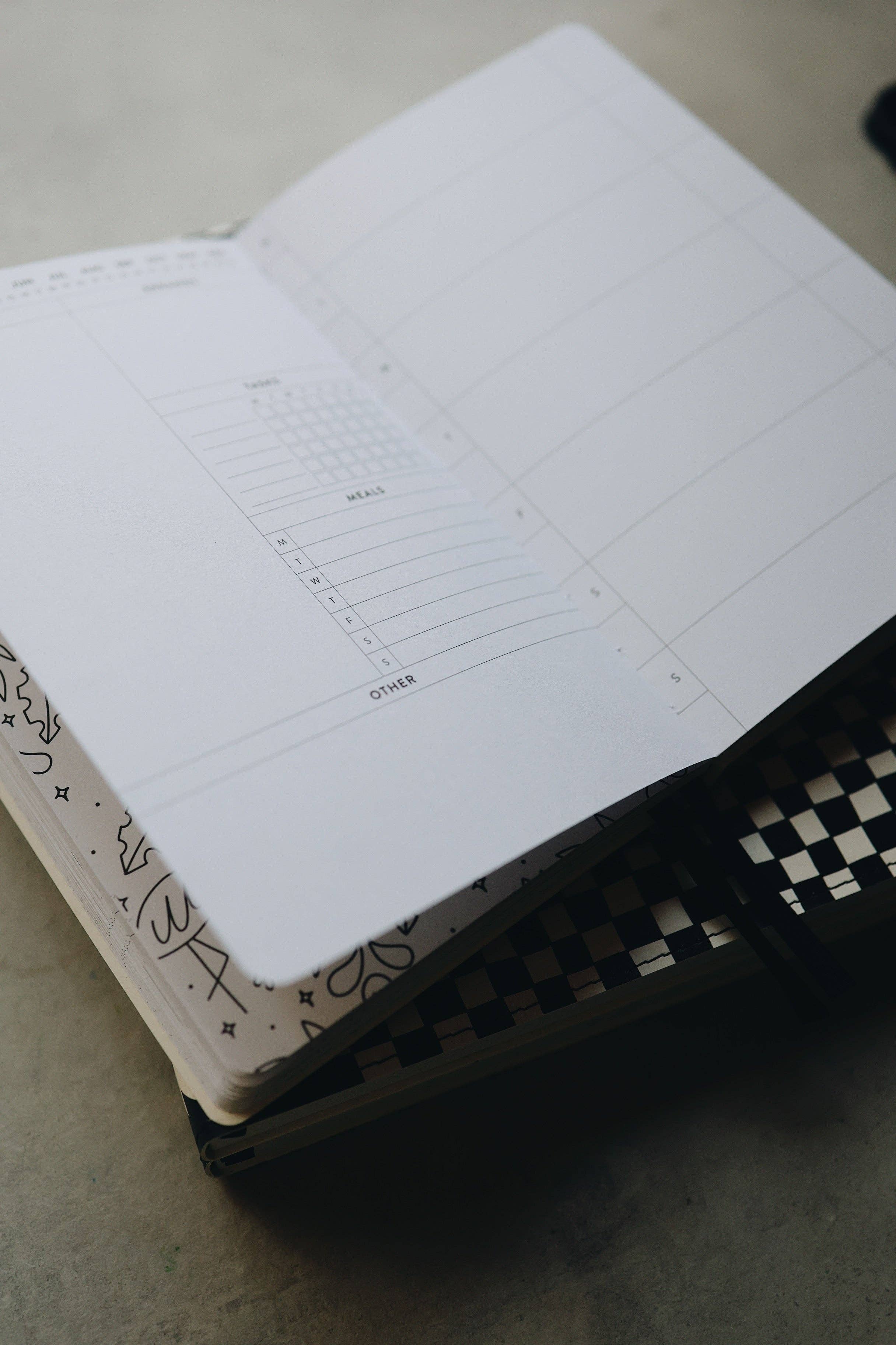 Rad & Happy - Wholesale Planner - 5x8 Undated Planner - Checkers Edition8