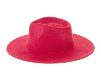 DNMC - Wholesale Fedora - Women's - Vegan Suede Rancher Hats - NEW COLORS!1