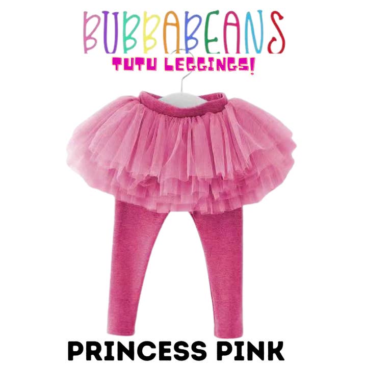 Legging en tutu rose Princess pour la vente par Bubbabeans