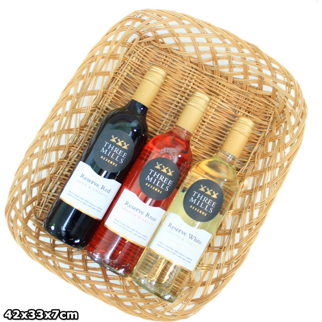 Candi Gifts – wholesale Basket – 10 x Lightweight Packing Trays, Wicker Gift Hamper Baskets10