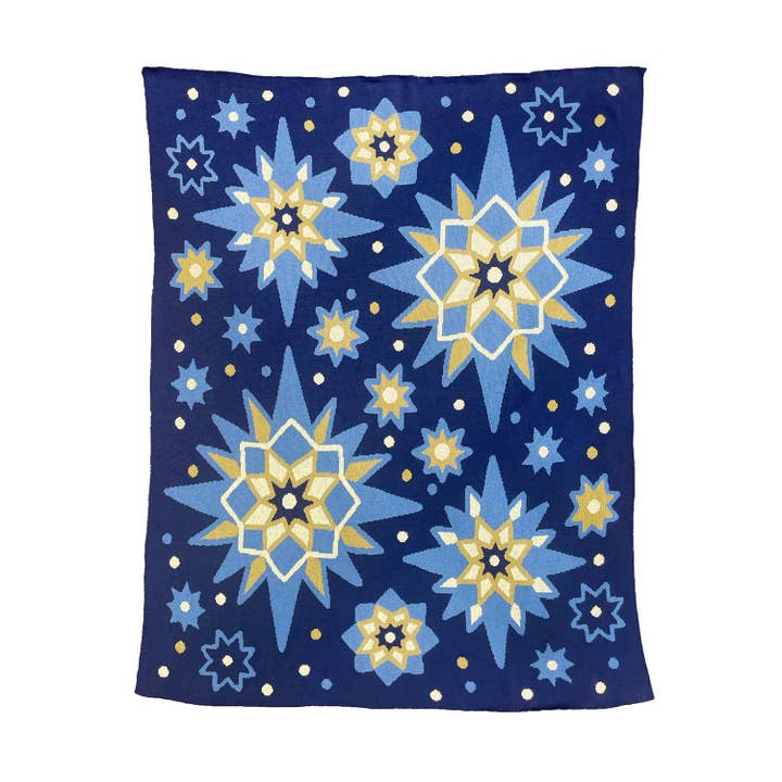 Constellation Throw Blanket for wholesale by Molly Rose Freeman