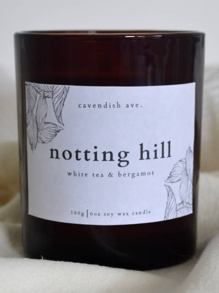Notting Hill Candle for wholesale by Cavendish Ave.