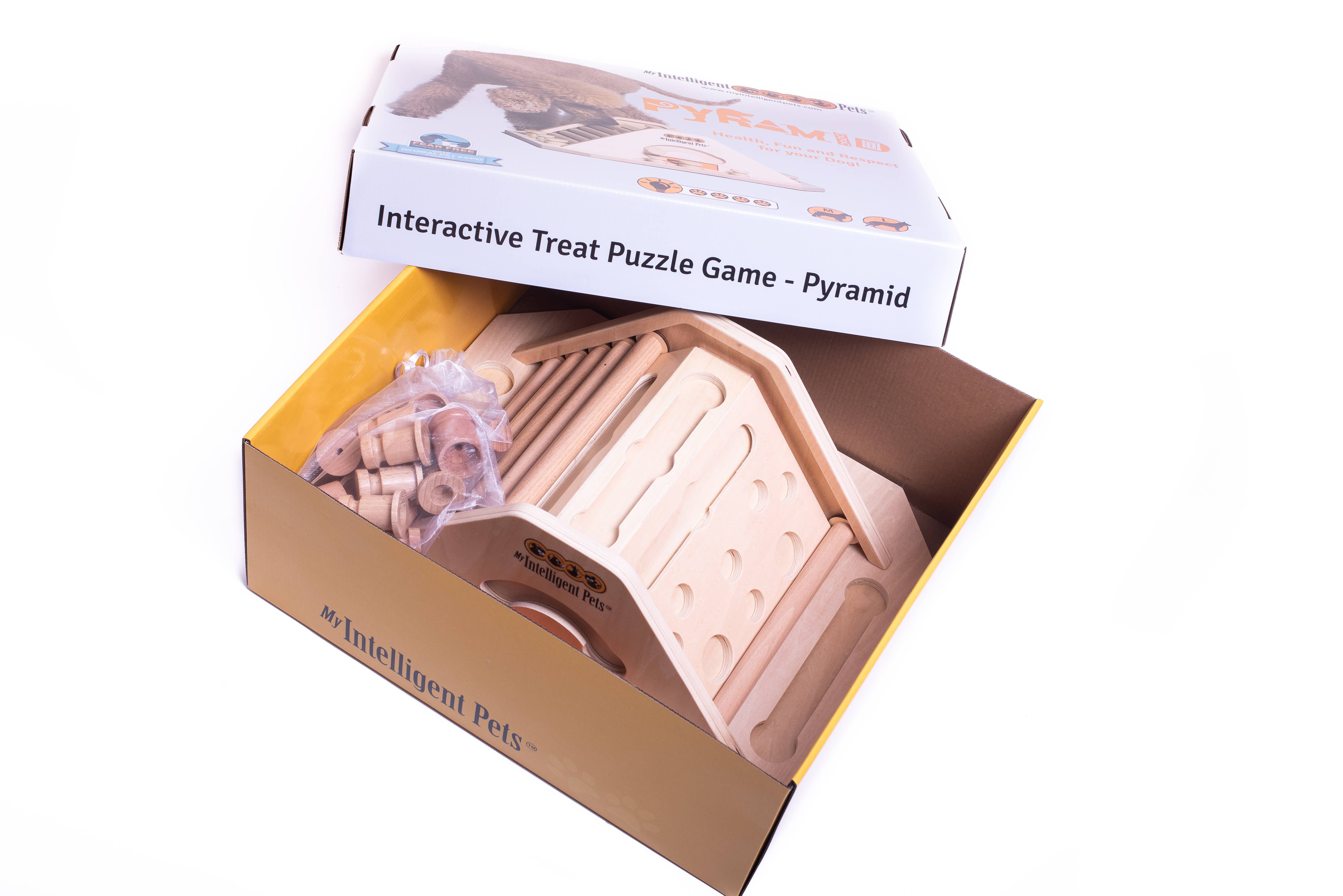 My Intelligent Dogs - Wholesale Pet Toy - Dog - Pyramid - challenging and stimulating dog game7