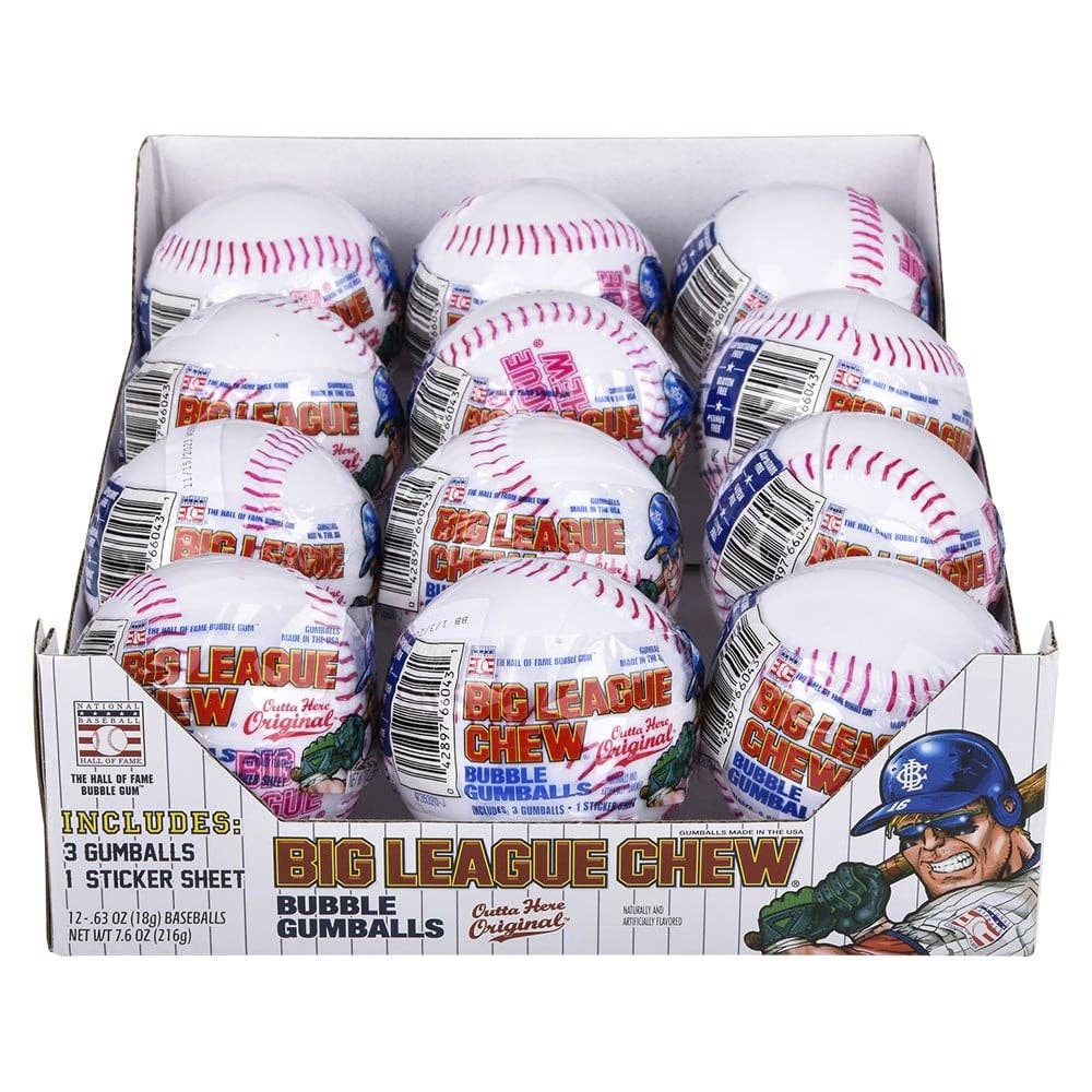 La Luna Bella - Toys - Wholesale Gummy - BIG LEAGUE CHEW BASEBALL LLB candy4