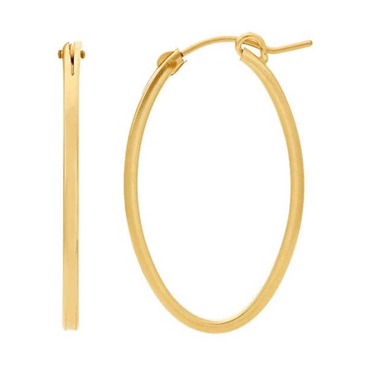 Kristen Ovale Dorato Cerchio Grande per la vendita all'ingrosso da parte di CARDEN AVENUE