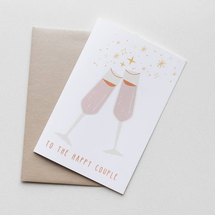 To The Happy Couple for wholesale by The Paper and Plan Co.