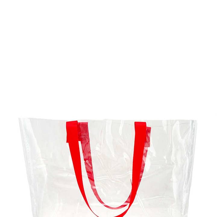 Shop Neighbors - Wholesale Tote Bag - Women's - Clear Transparent Tote Bag1