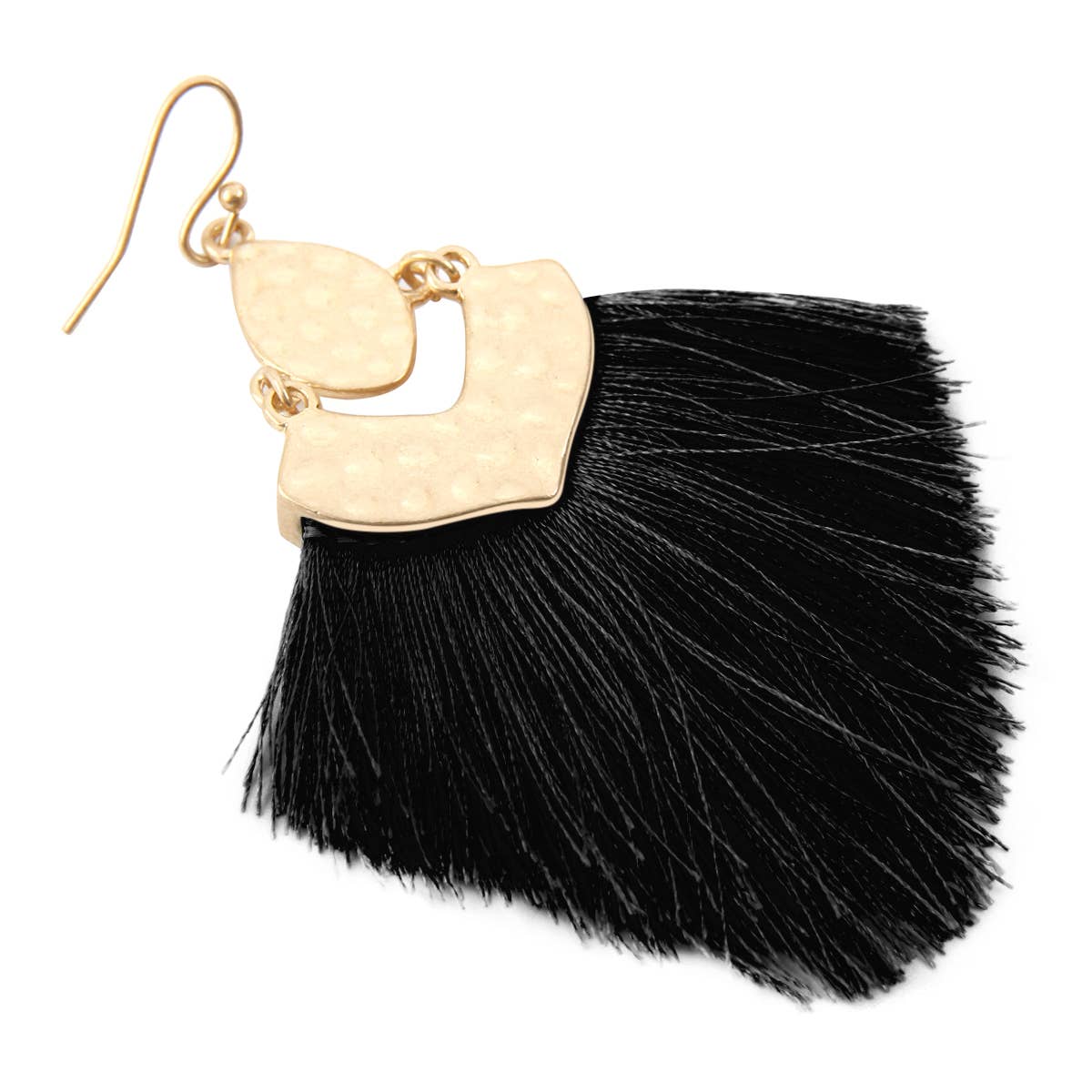 MYS Wholesale Inc - Wholesale Tassel Earrings - Boho-Chic Elegant Fringe Tassel Drop Earrings1