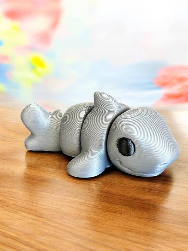 Minihaai fidgetfiguurtjes 3D-geprint voor wholesale door 3D in Paradise