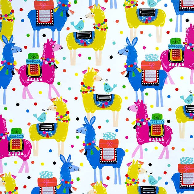 Artist Point Gift Wrap - Wholesale Wrapping Paper Roll - Llamas - 1923