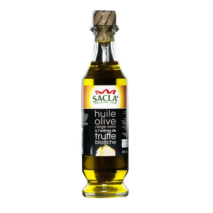 Extra virgin olive oil with truffle aroma 250 ml for wholesale by Sacla