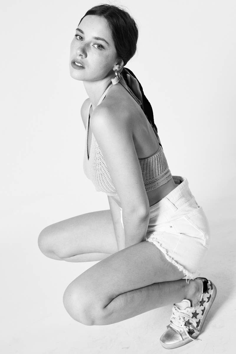 BLANC CASSÉ SHORT EN JEAN BLANC S80143W en vente sur Faire8