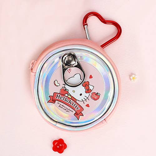 K-Wonderland - Wholesale Keychain - Women's - Sanrio Fruit Can Pouch Keyring - Premium Quality0