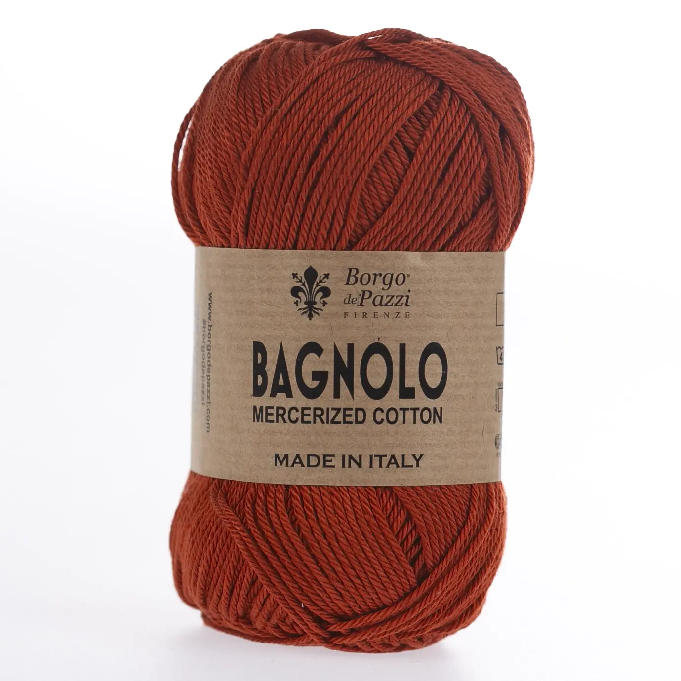 Borgo de' Pazzi - Firenze – Engroshandel Garn – Bagnolo merceriseret gaset bomuldsgarn25