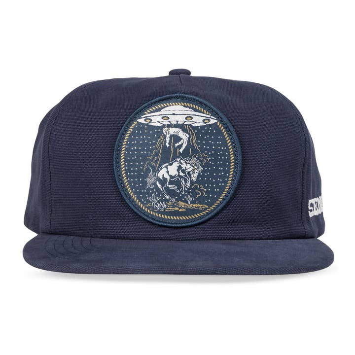 Sendero Provisions Company - Wholesale Flat Brim Cap - Unisex - Charros and Aliens Hat