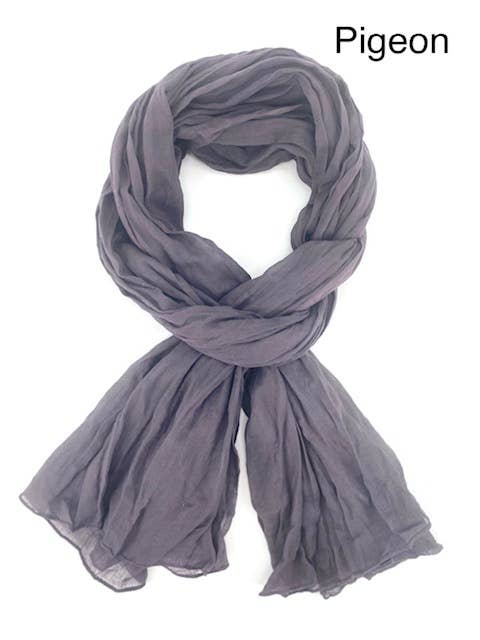 Maison Unik Accessoires - Wholesale Scarf - Unisex - Plain Cheche Scarf 100% Cotton - Unisex - 54 colors45