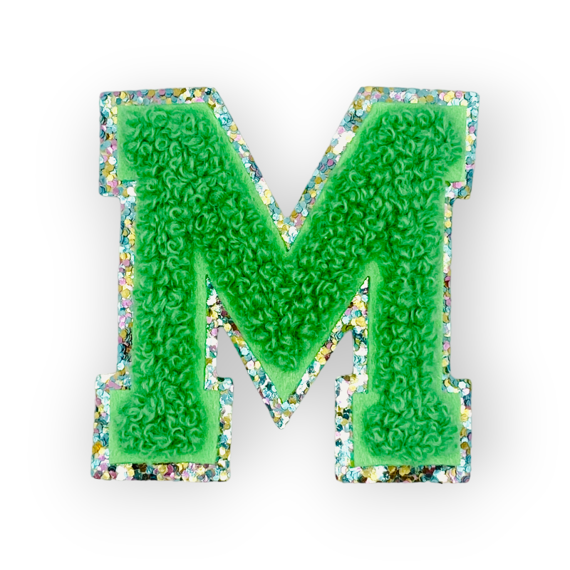 Mimi's Glow Accessories - Venta al por mayor Pegatina - Parche de letras minúsculas con brillo (3 piezas por letra)14