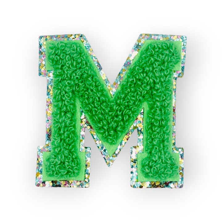 Mimi's Glow Accessories - Venta al por mayor Pegatina - Parche de letras minúsculas con brillo (3 piezas por letra)14