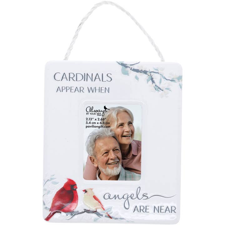 Cardinals Appear - 3.5" x 4.5" Frame (Holds 2" x 2.5" Photo) for wholesale by Pavilion