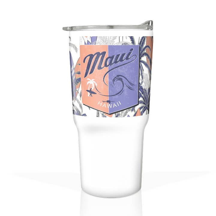Custom Retro Surf Stainless 20oz Tumbler Collection for wholesale by Matrix