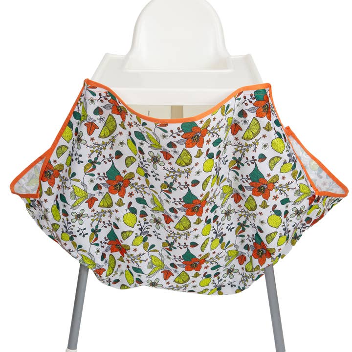 Mumma's Little Helpers - Wholesale Highchair –Baby - High Chair Food Catcher - Flowers6