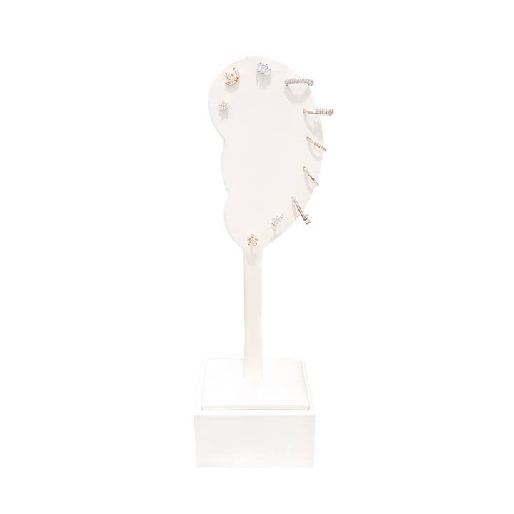 AMORINO SRL – wholesale Jewellery stand & display – EAR-SHAPED DISPLAY FOR PIERCING EARRINGS
