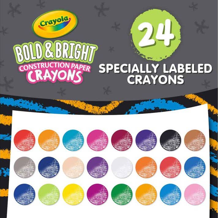 Really Big Coloring Books | ColoringBook.com - Wholesale Crayons – Child & baby - 24 Count Crayola NEON Crayons2