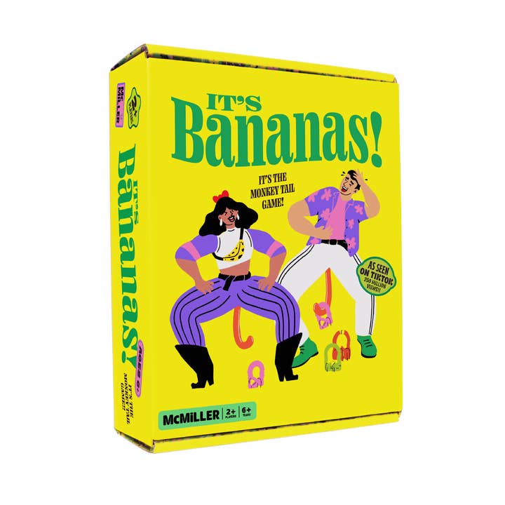 McMiLLER - Wholesale Card Game - It's Bananas! The Monkey Tail Party Game for all ages!