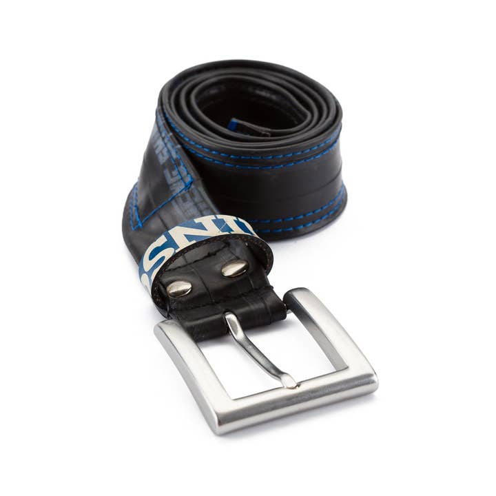 Ceinture végétalienne à tube intérieur de vélo recyclé pour la vente par paguroupcycle