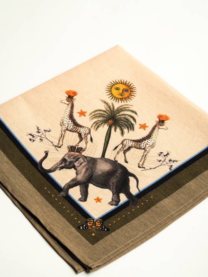 Napkin Circus Palma for wholesale by Muzaluci