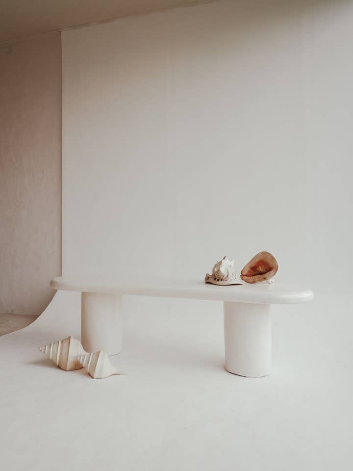 THE PAROS BENCH SEAT for wholesale by Black Salt Co