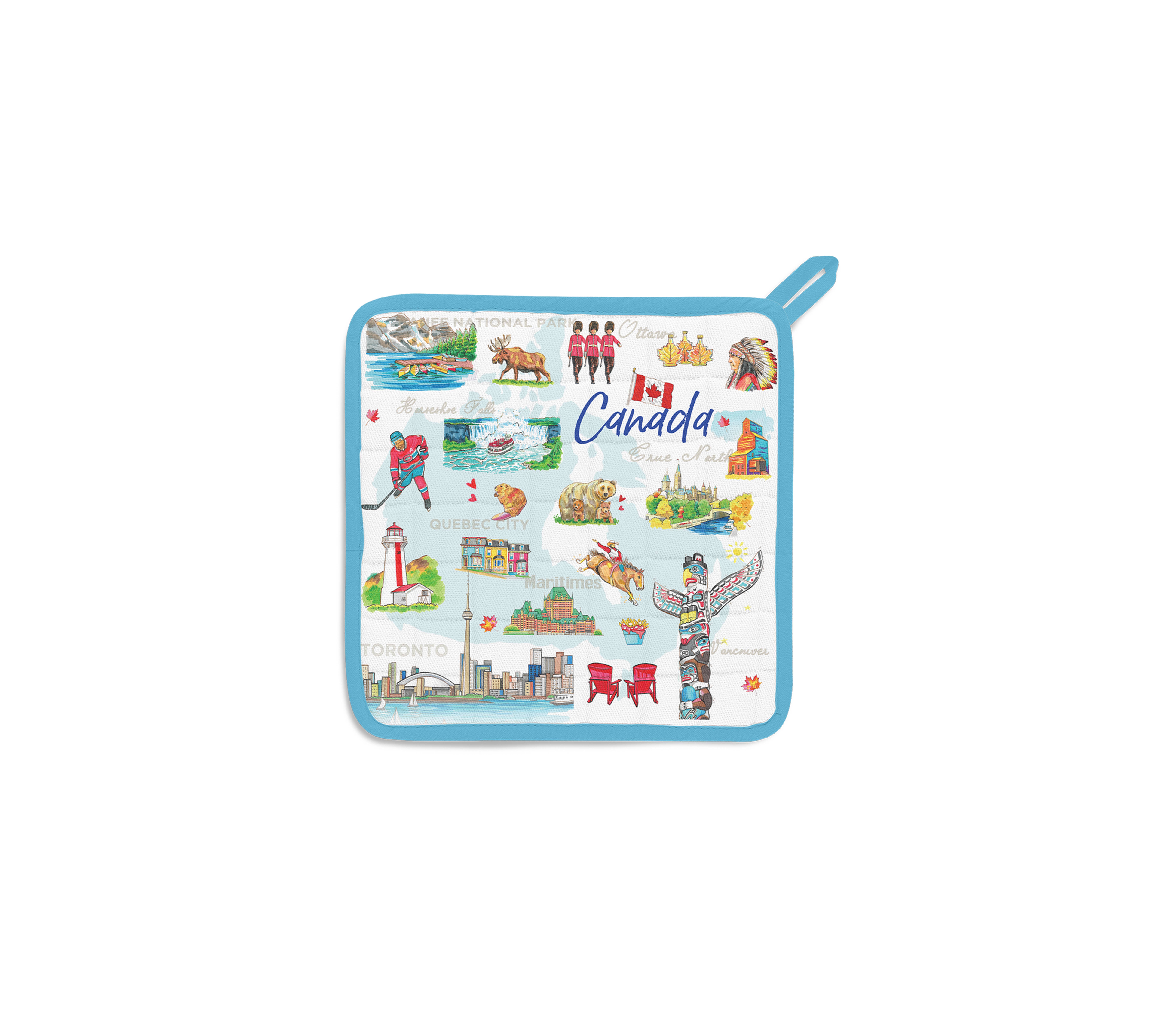 Northern Icons Canada - Wholesale Oven Mitt/Pot Holder - Canada Icons Pot Holder0