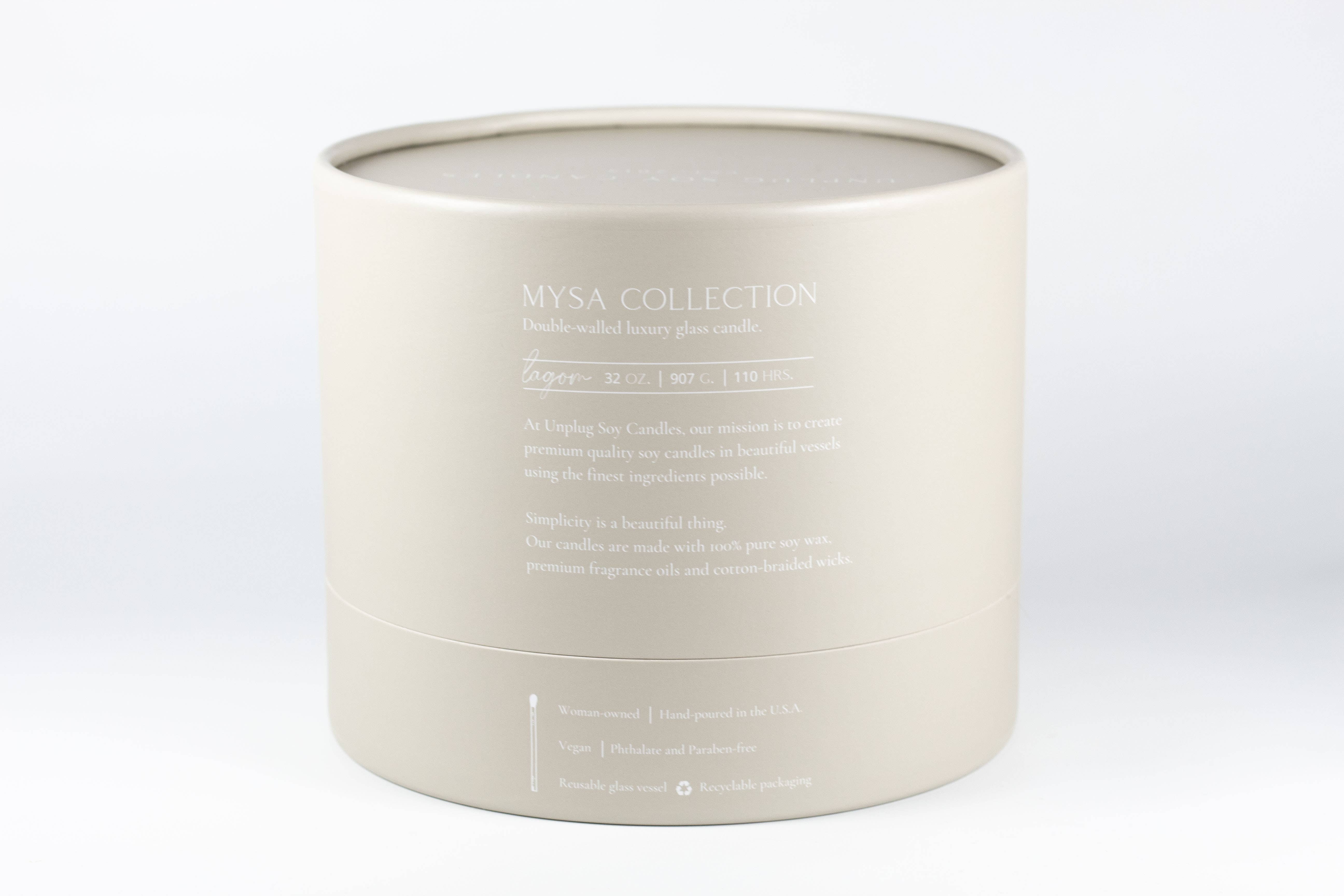 Unplug Soy Candles - Wholesale Jar/Filled Candle - Mysa Collection - Lagom (Medium)6