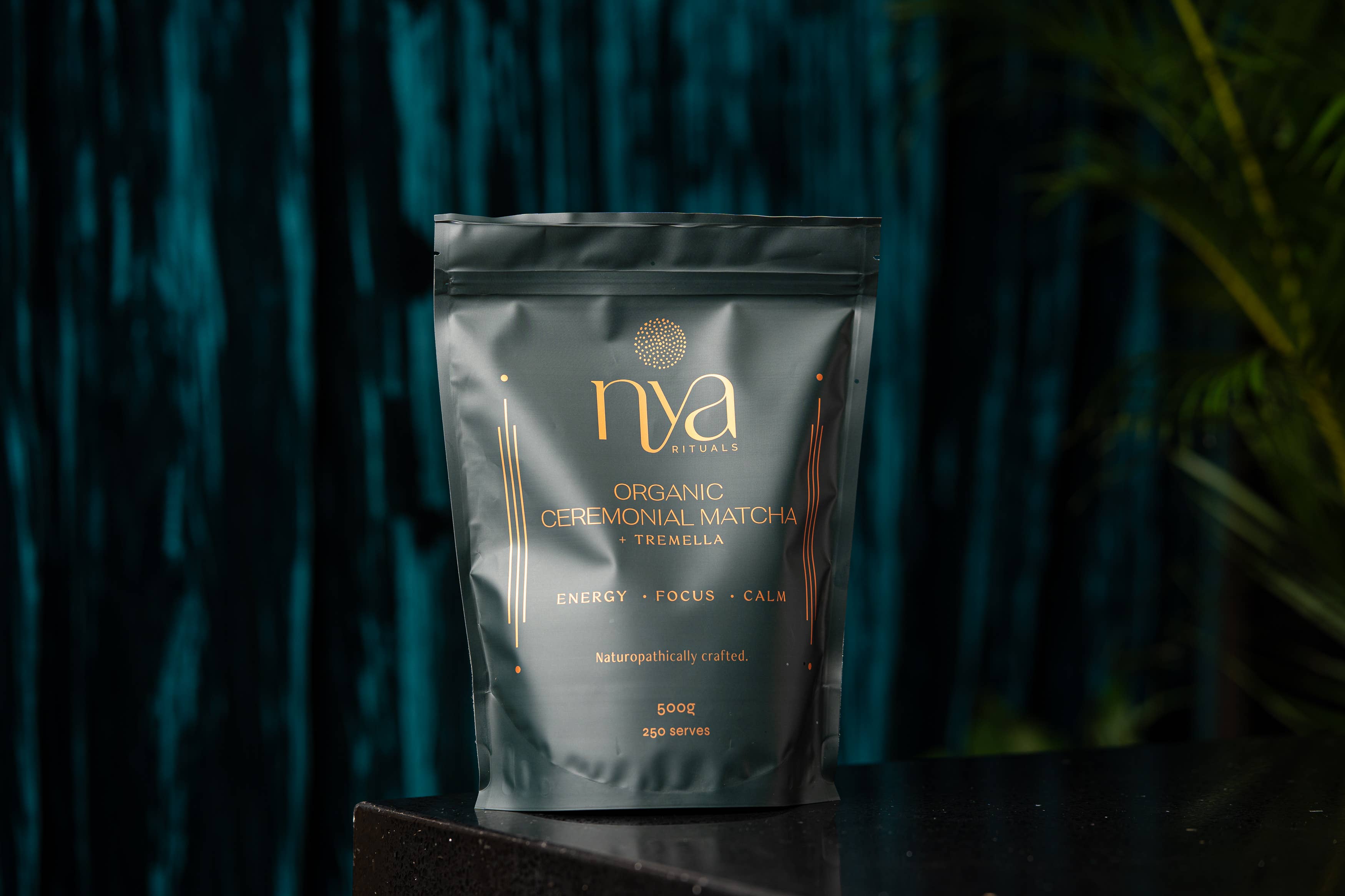 Nya Rituals - Wholesale Health/Detox Tea - Ceremonial Matcha + Tremella Mushroom 500g