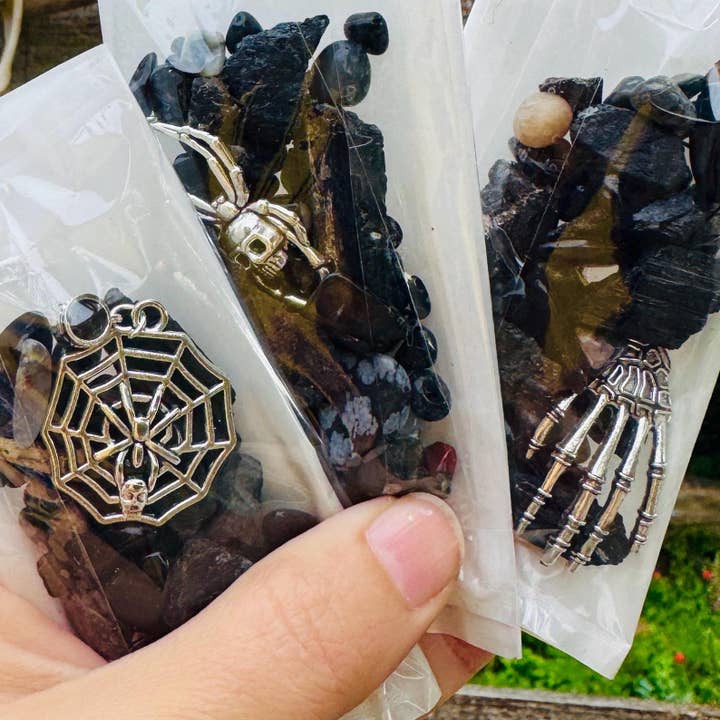 Elf Kendal Hippies - Wholesale Spiritual Stone/Crystal - Crystals confetti Christmas fairyland stones 20g bag of gems12