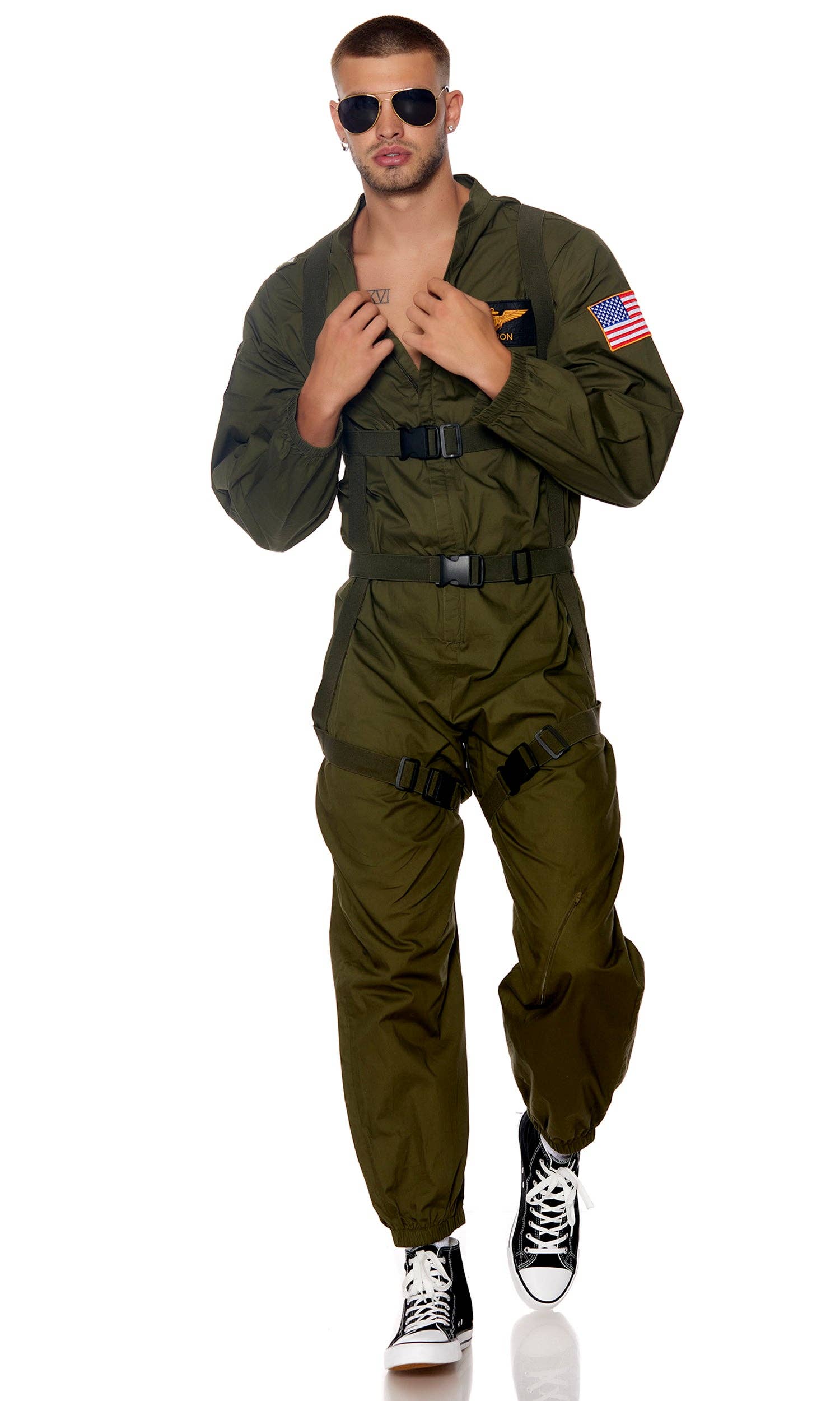 Olive Flight or Fight Men's Movie Character Costume for wholesale on Faire8