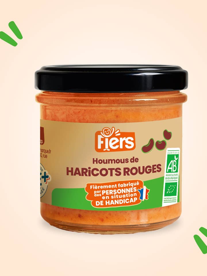 Hummus av röda bönor för wholesale av FIERS