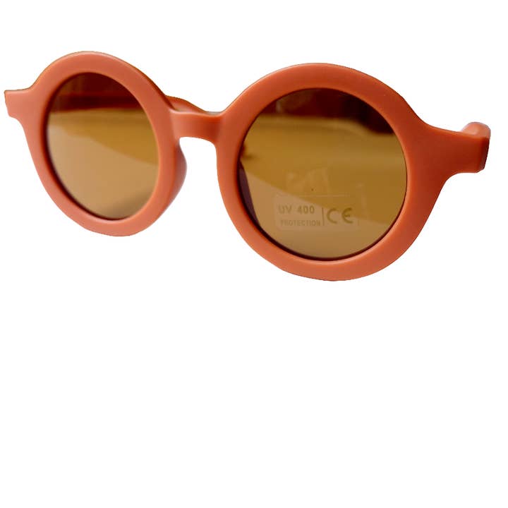 Happy by Lies - Wholesale Sunglasses - Kids - Zonnebril kids Retro roest | kinderzonnebril
