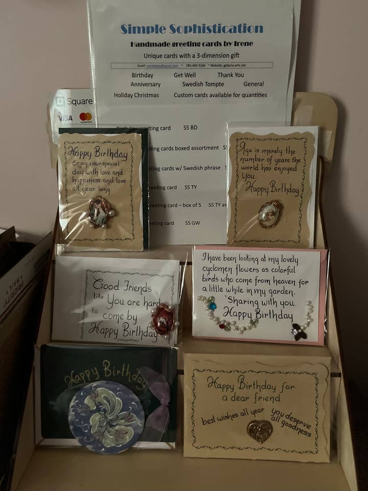 Biglietti di auguri Get Well fatti a mano per la vendita all'ingrosso da parte di Simple Sophistication