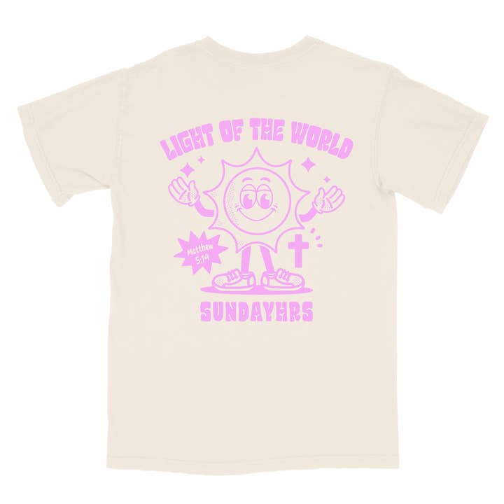 LIGHT OF THE WORLD | SHIRT for wholesale by SUNDAYHRS